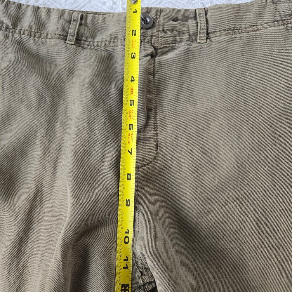 Bella Dahl Rolled Cargo Pocket Linen blend Pant NWT SZ 32 Gorpcore Granola girl - Picture 8 of 10